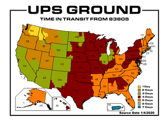 ups time in transit